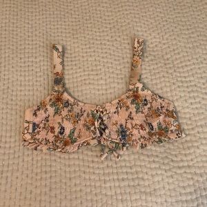 Floral Bikini Top
